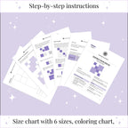 Digital - Double Four Patch Quilt Block Pattern
