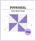 Digital - Pinwheel Quilt Block Pattern