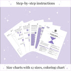 Digital - Hourglass Quilt Block Pattern