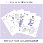 Digital - Pinwheel Quilt Block Pattern