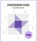 Digital - Friendship Star Quilt Block Pattern