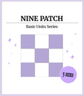 Digital - Nine Patch Quilt Block Pattern