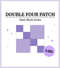 Digital - Double Four Patch Quilt Block Pattern